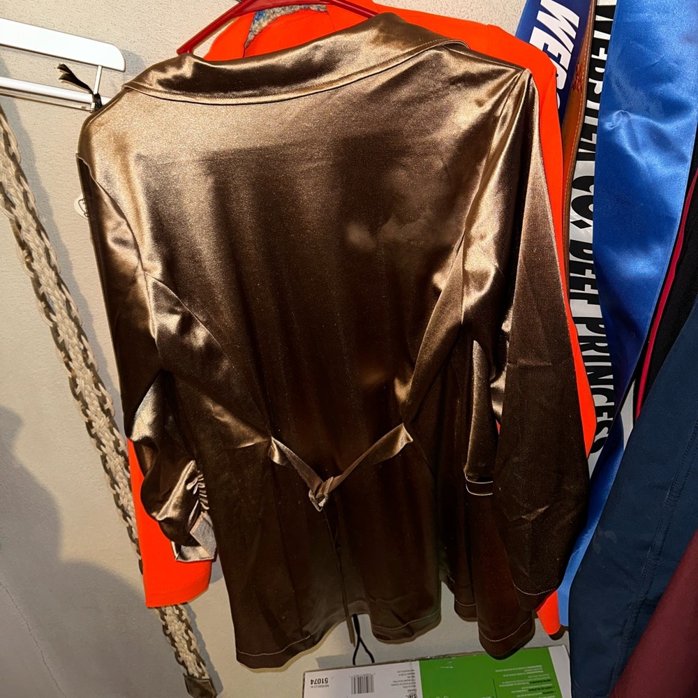 Have brand gold blazer